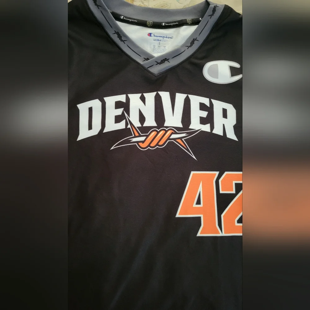 O'Neill Black and Orange Lacrosse Jersey - Picture 6 of 6